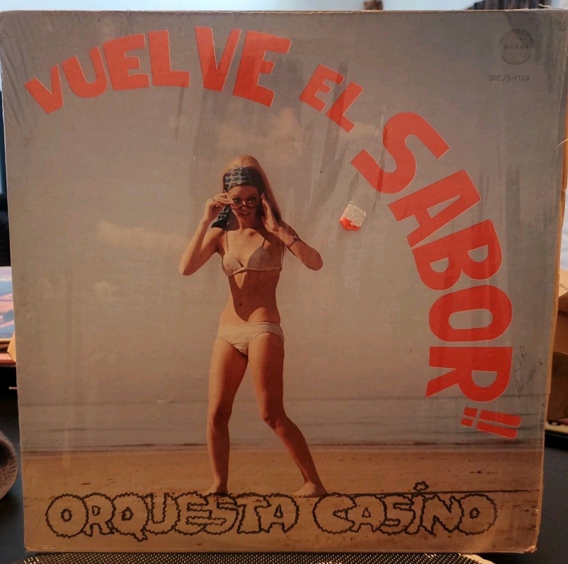 ORQUESTA CASINO - VUELVE EL SABOR (VINYL LP) 1978 RARE DICESA DIC/S-1126 ORQUESTA CASINO - VUELVE EL SABOR (VINYL LP) 1978 RARE DICESA DIC/S-1126