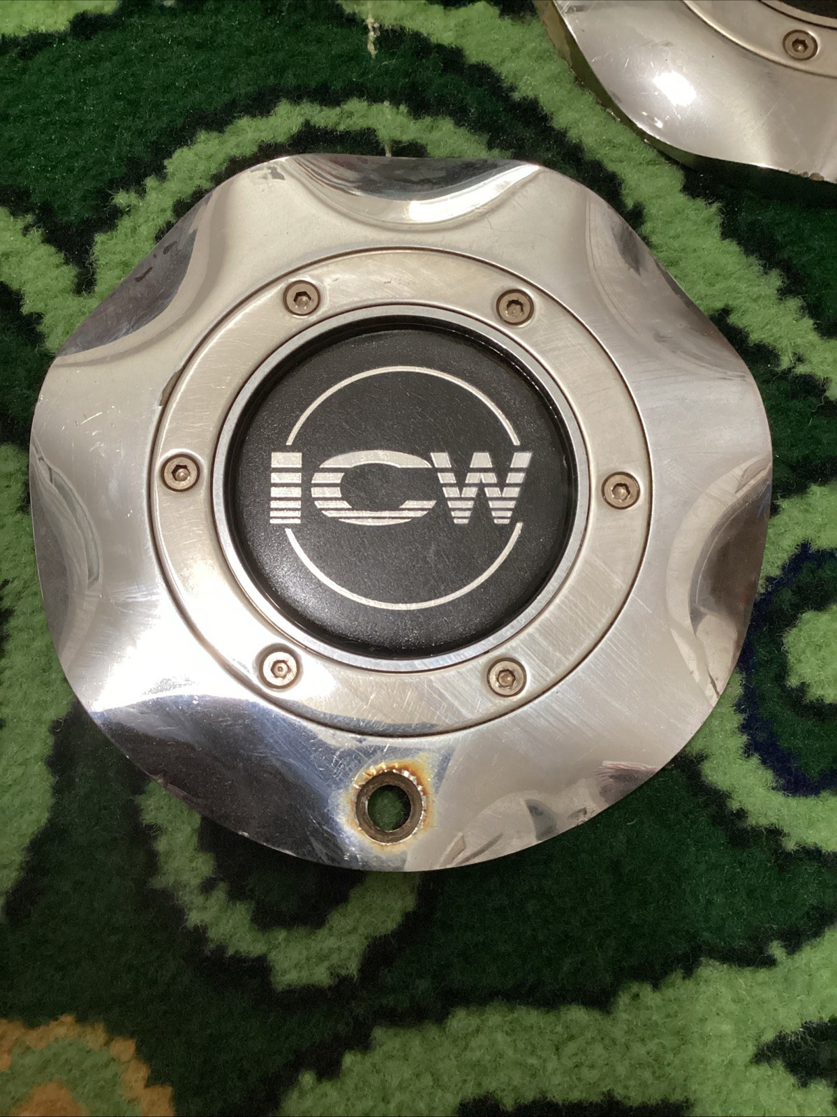 ICW Wheels Chrome Custom Wheel Center Cap #W-1857 / 10440 1piece