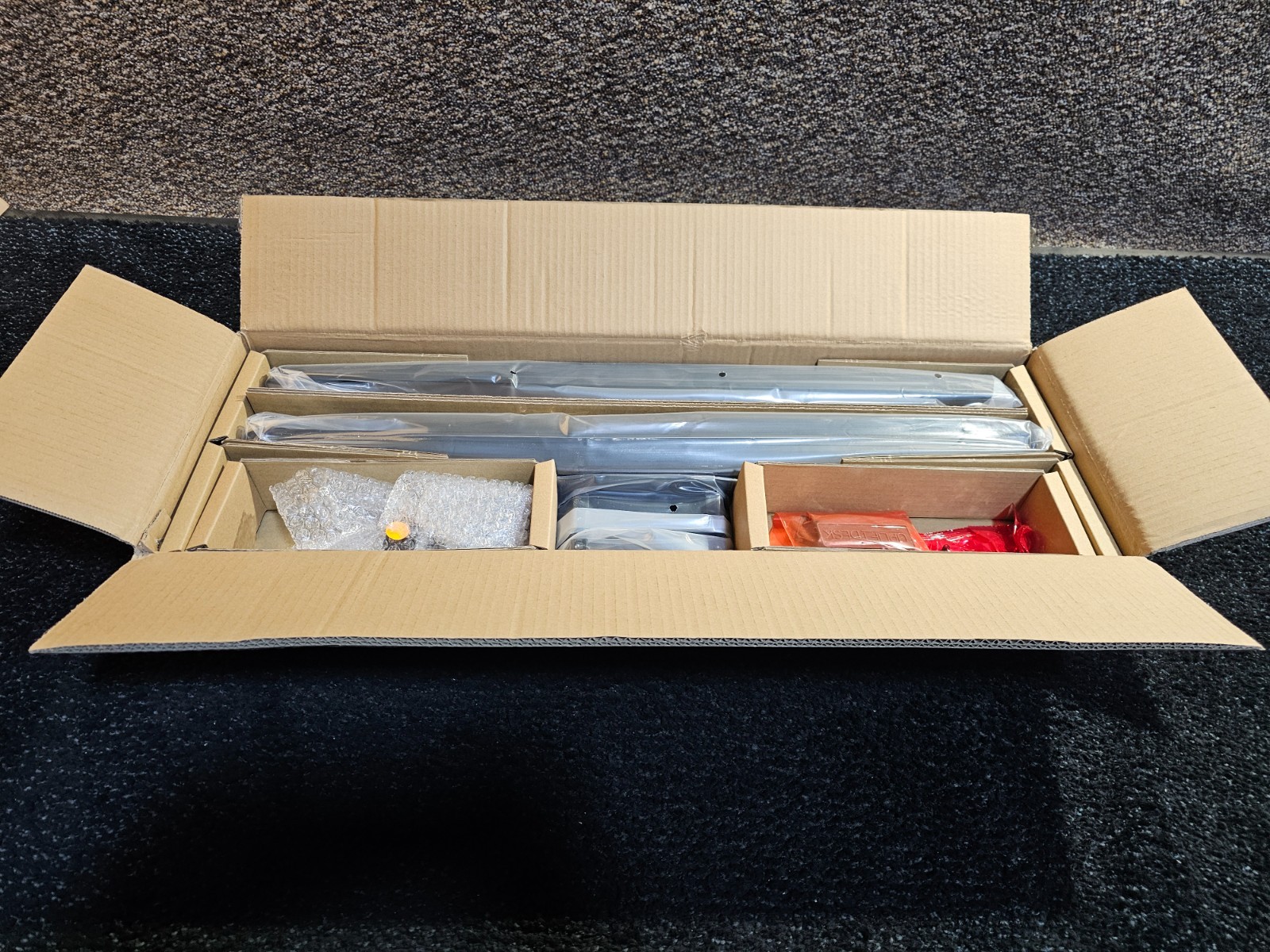 Uplift Desk FRM503B V2 2-Leg Standing Desk Frame Feet & Side Brackets T27 Black