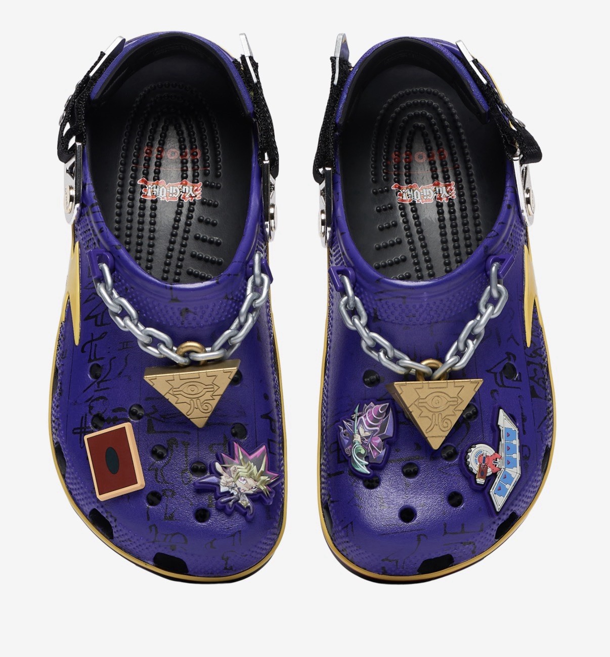 Yu-Gi-Oh Crocs Purple Size 12 Men\'s