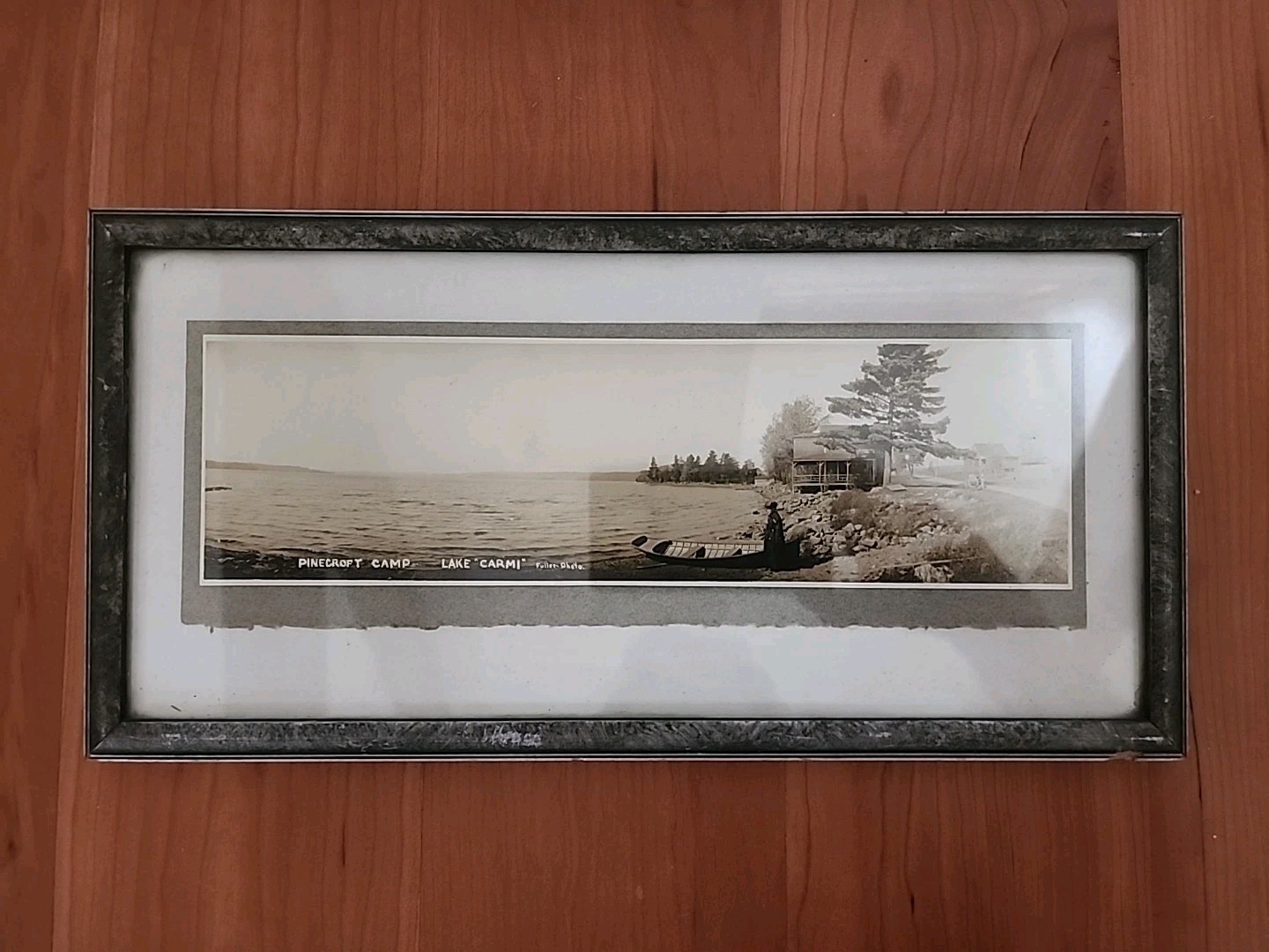 Vintage Antique Photograph Of Pinecroft Camp Lake Carmi Fuller Photograph Vintage Antique Photograph Of Pinecroft Camp Lake Carmi Fuller Photograph
