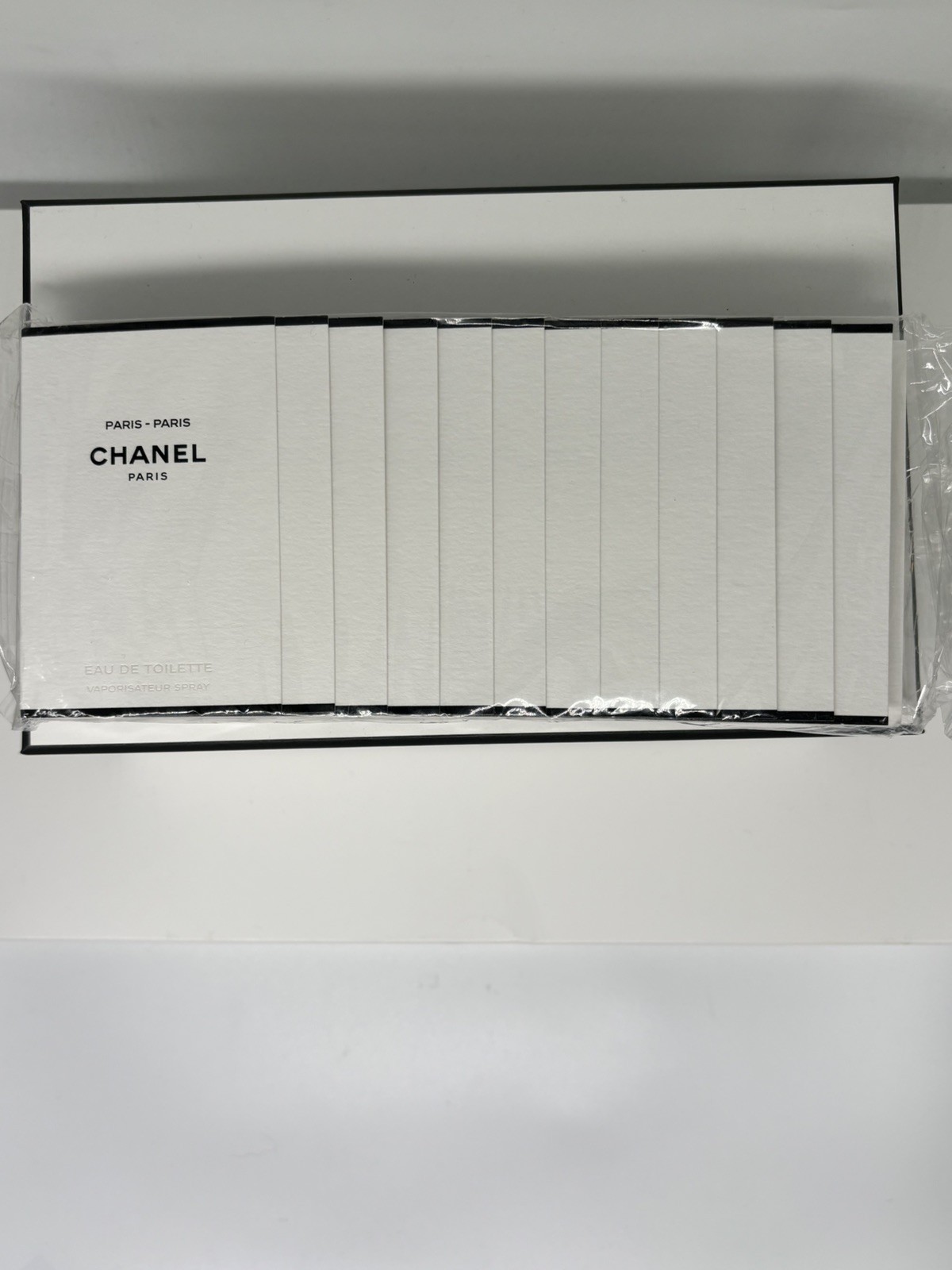 CHANEL PARIS PARIS LES EAUX Eau de Toilette SPRAY 0.05 Oz (Lot of 12) CHANEL PARIS PARIS LES EAUX Eau de Toilette SPRAY 0.05 Oz (Lot of 12)