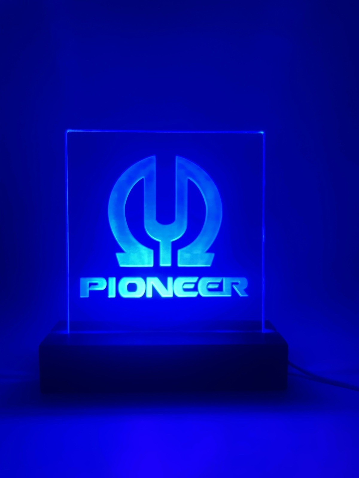 Pioneer SPEC-4 Stereo Power Amplifier Vintage  LED Sign