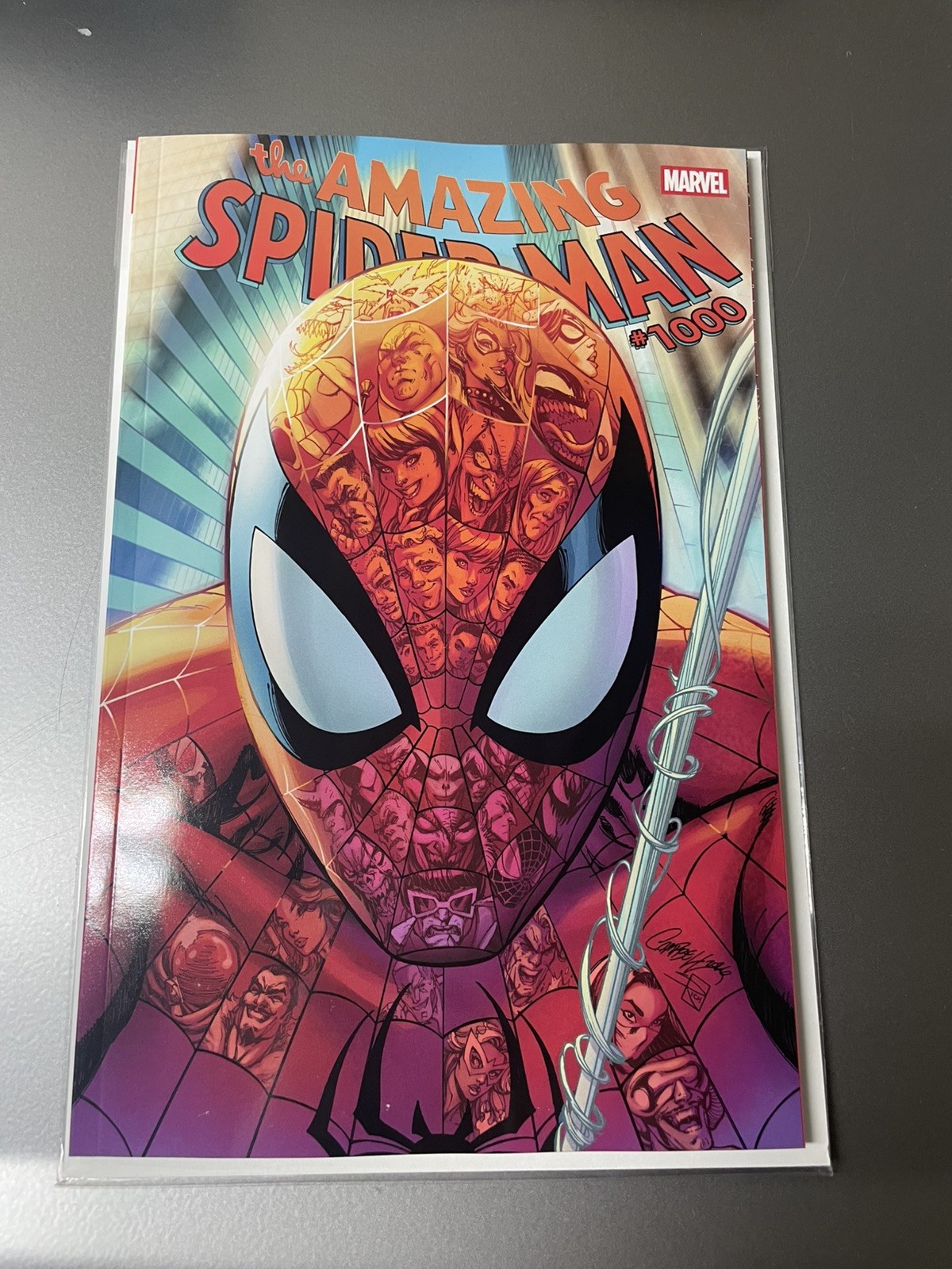 FREE SHIPPING The Amazing Spider-Man #1000 First Printing J Scott Campbell FREE SHIPPING The Amazing Spider-Man #1000 First Printing J Scott Campbell