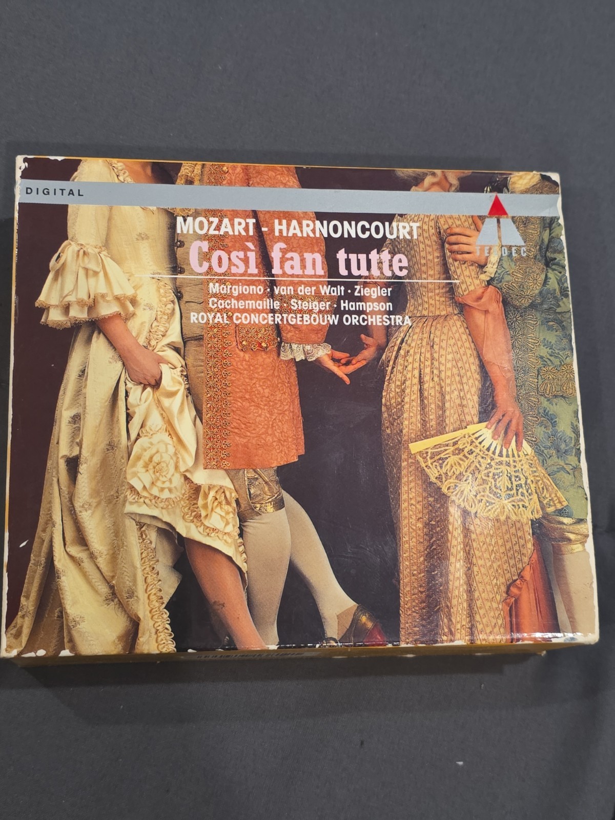 Mozart - Cosi Fan Tutte HARNONCOURT [1991 3 CD Set] TELDEC Classical Music