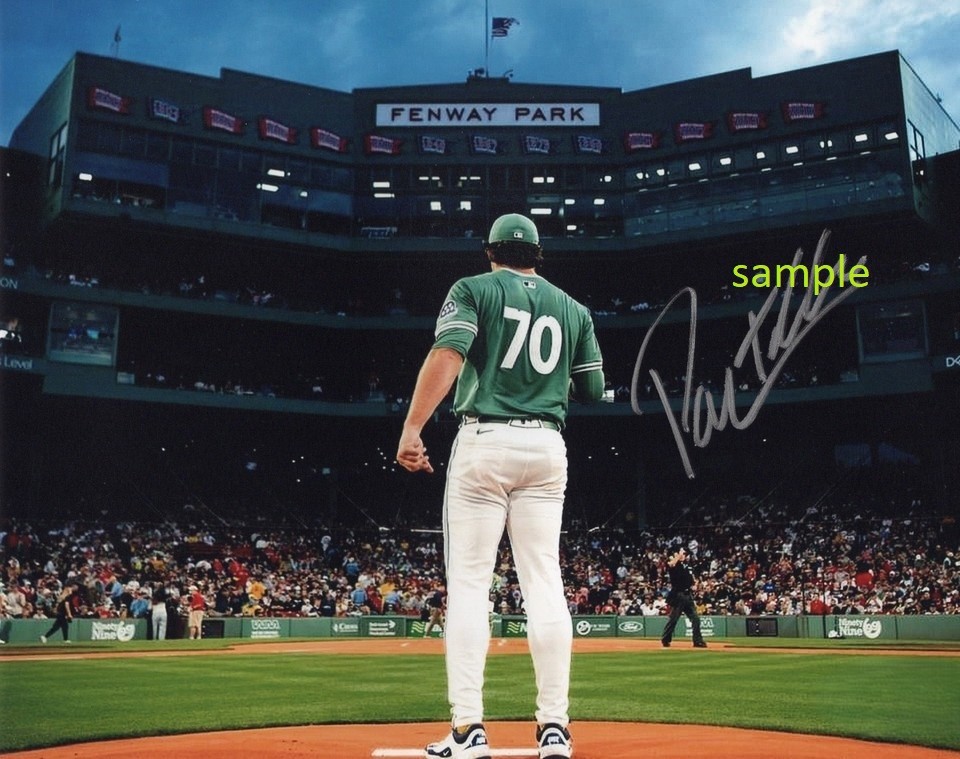 PAYTON TOLLE #2 SIGNED AUTOGRAPHED 8X10 PHOTO REPRINT MAN CAVE GIFT RED SOX