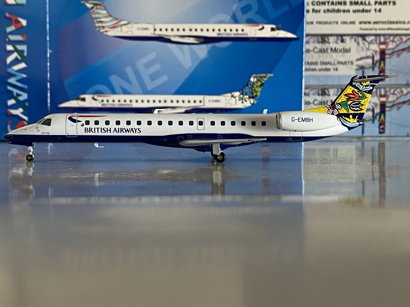 Inflight 200 British Airways CitiExpress Embraer ERJ-145 1:200 G-EMBH IF145007