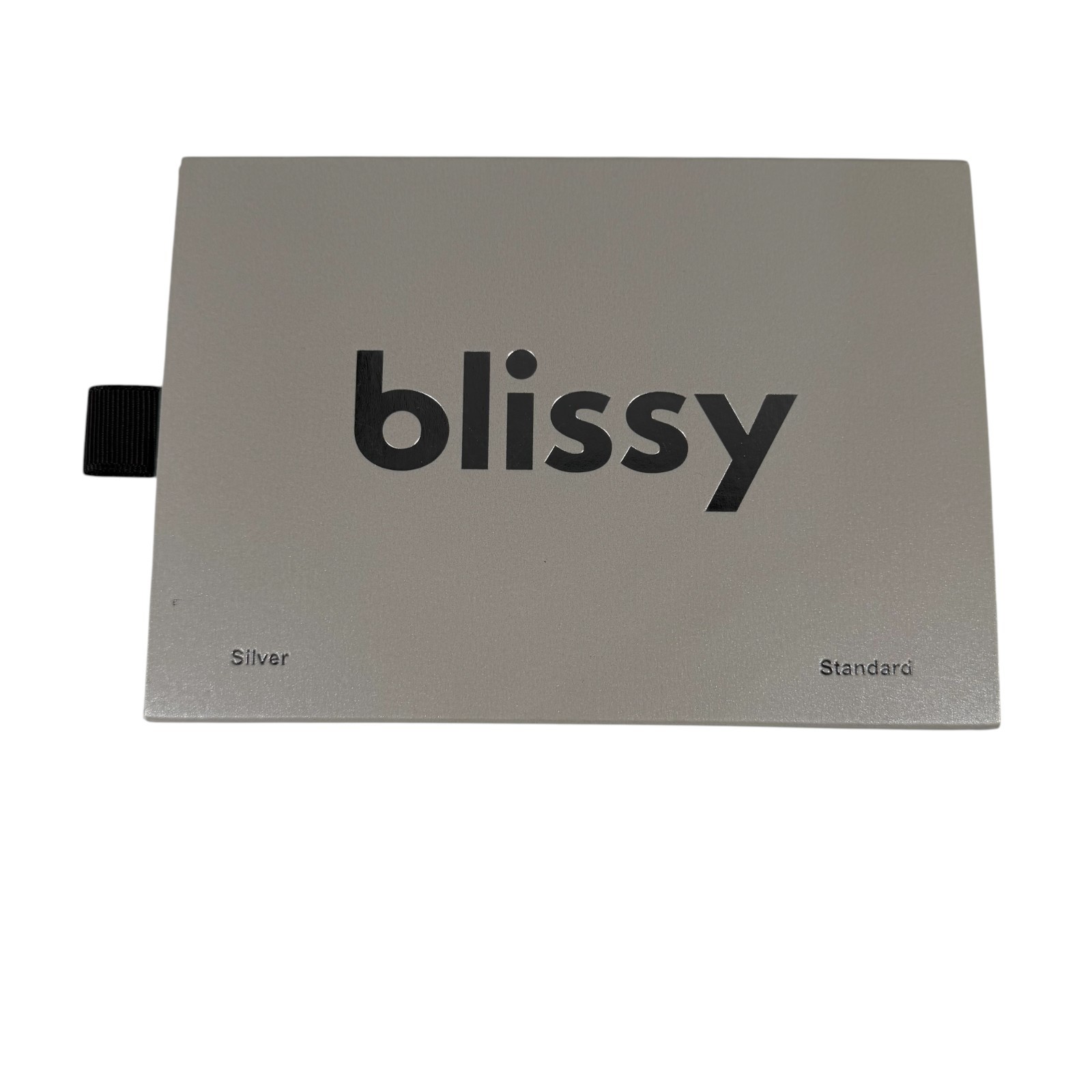 Blissy Silver 100% Mulberry Silk Anti Aging Hair Luxury Pillowcase Standard 1 Pc