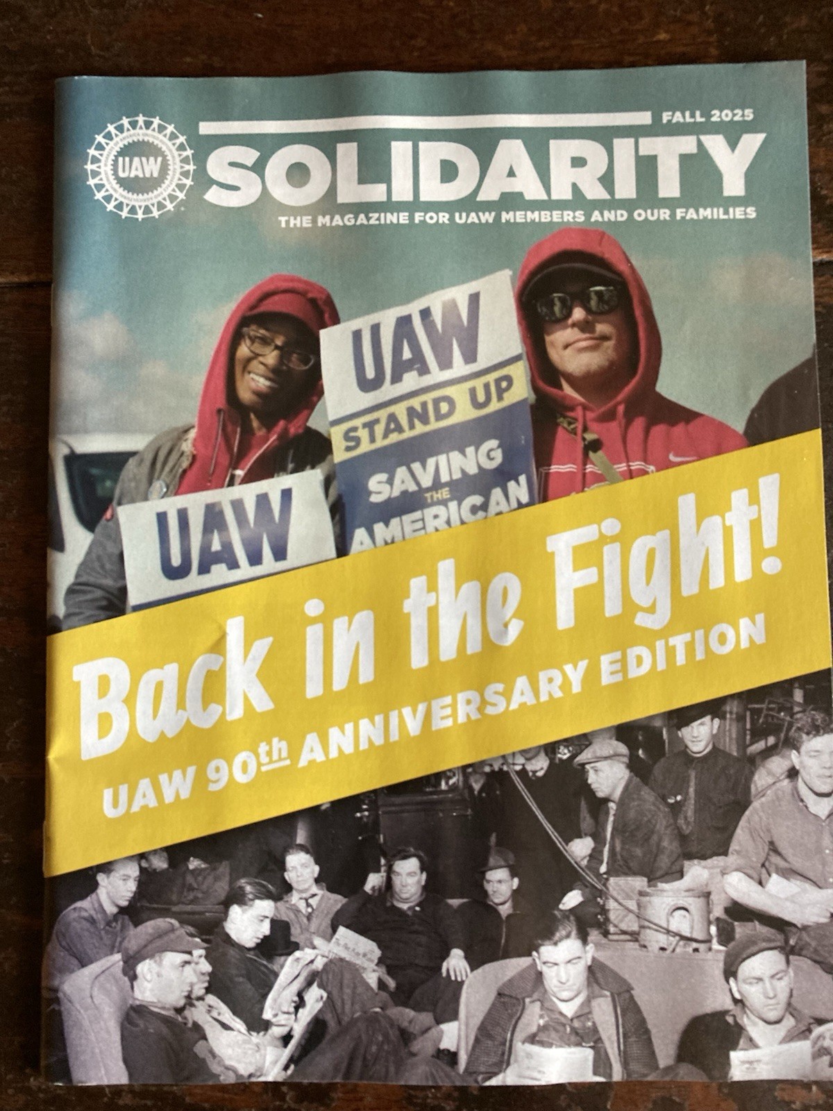 Solidarity UAW Union Magazine - Fall 2025 - Freedom Labor Rights Organize USA