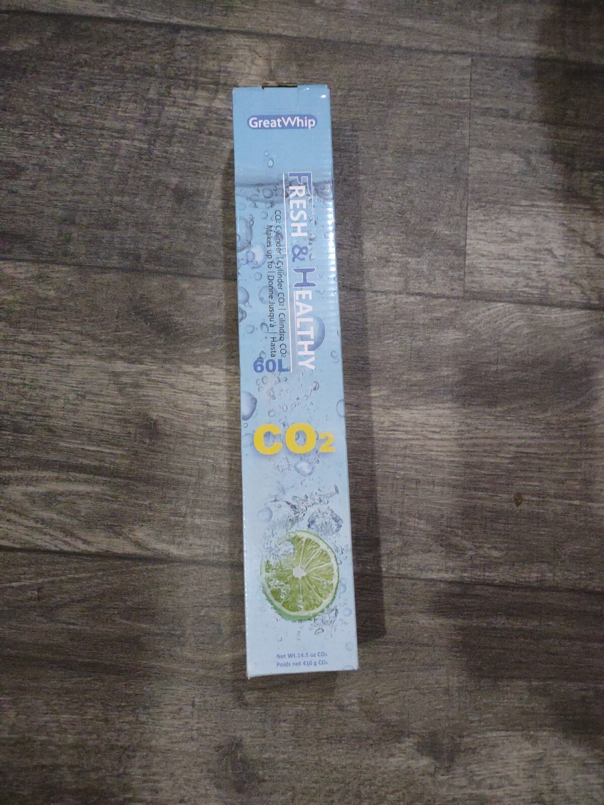 GreatWhip CO2 Cylinder  60L Carbonating for SodaStream Soda Maker Carbonator