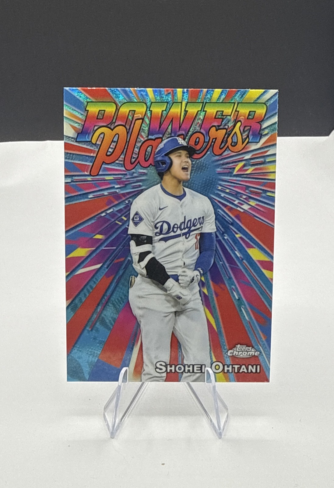 2025 Topps Chrome - Power Players Shohei Ohtani #PP-25 2025 Topps Chrome - Power Players Shohei Ohtani #PP-25