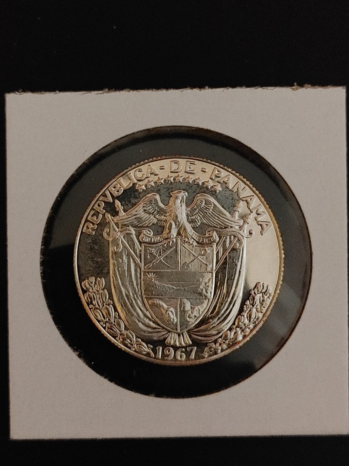 1967 Silver Proof 1/2 Balboa 