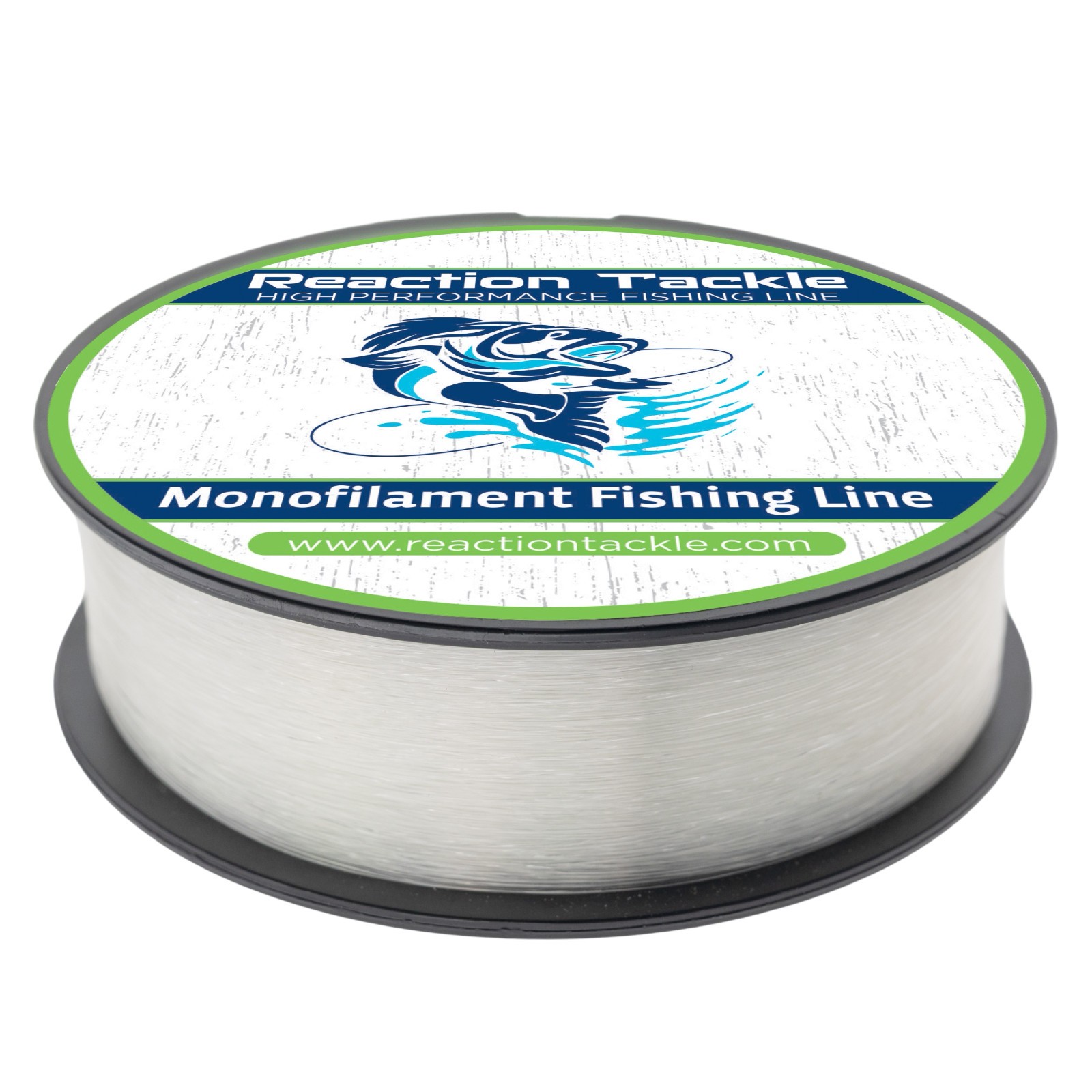Reaction Tackle Monofilament Fishing Line Nylon Mono Various Sizes and Colors Reaction Tackle Monofilament Fishing Line Nylon Mono Various Sizes and Colors