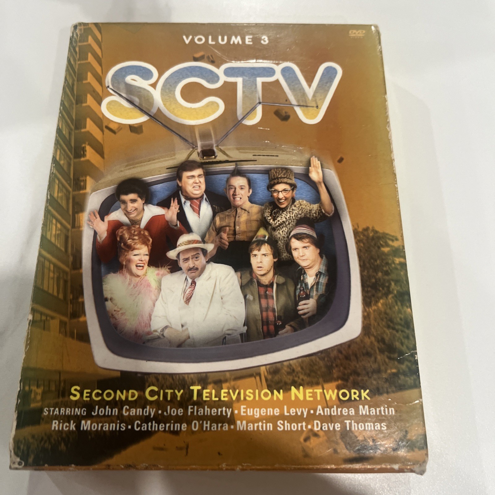 SCTV Volume 3 - John Candy Martin Short Eugene Levy - 2005 DVD (missing disc 3)