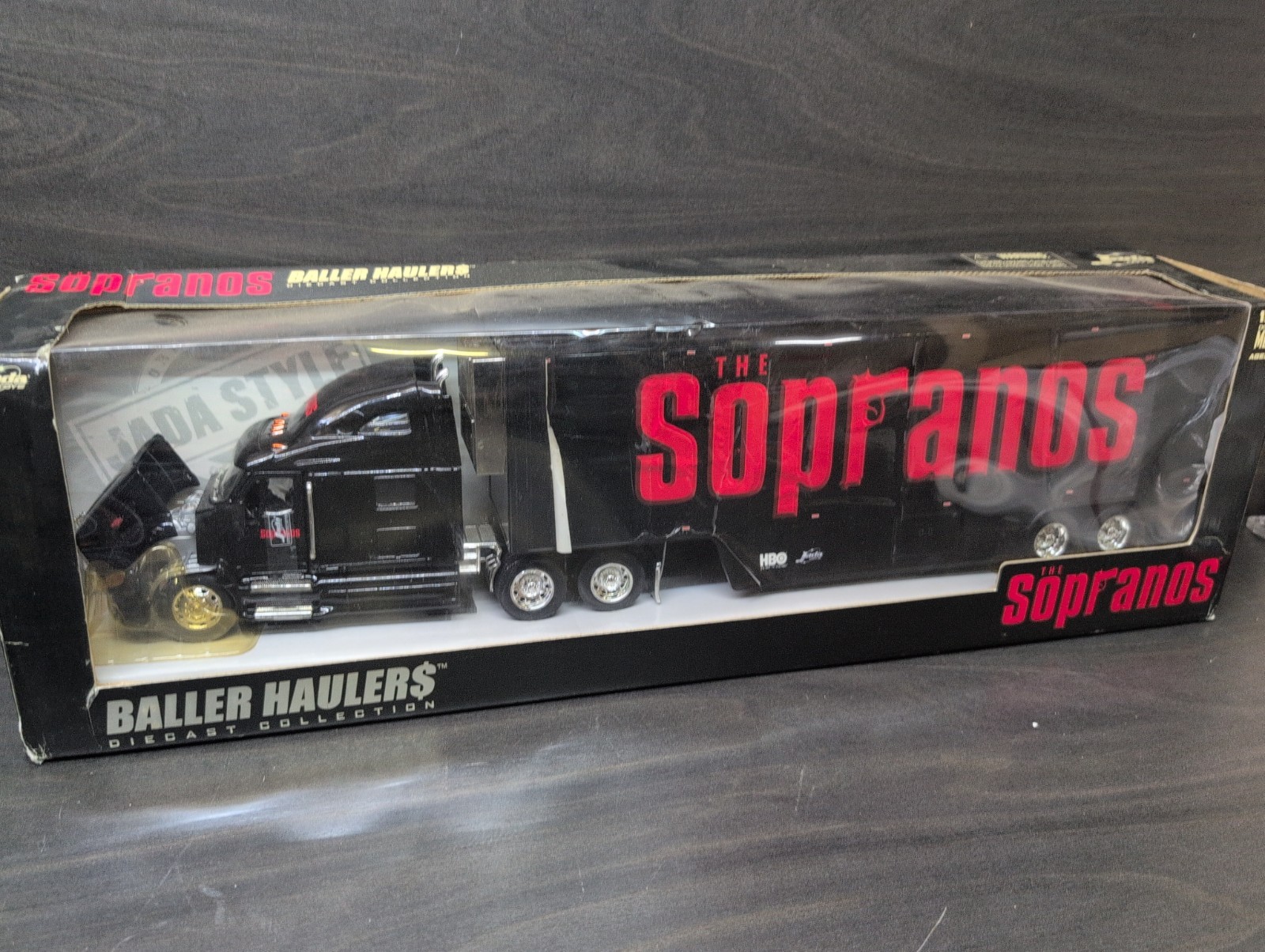 Sticker Damage Jada The Sopranos Baller Haulers Diecast Collection Peterbilt Sticker Damage Jada The Sopranos Baller Haulers Diecast Collection Peterbilt
