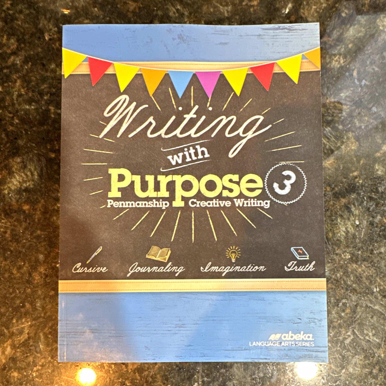 Abeka Language Arts Writing with Purpose 3 Penmanship Workbook Pb 2017 152p