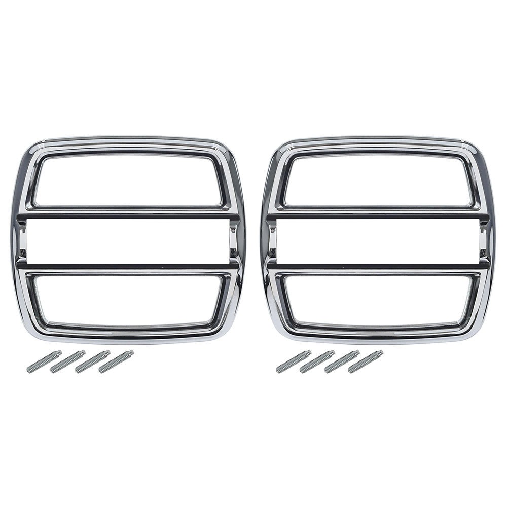 1968-69 Torino Taillight Bezels LH RH Fastback Fairlane GT Cobra New 1968-69 Torino Taillight Bezels LH RH Fastback Fairlane GT Cobra New