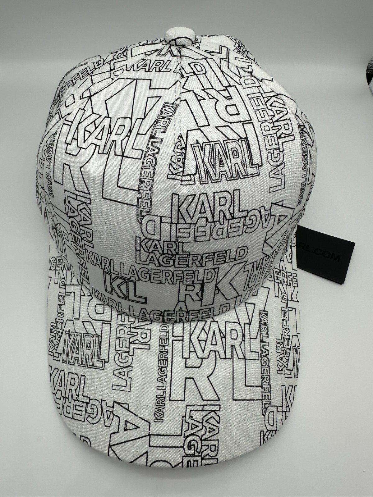 Karl Lagerfeld Unisex Adjustable Baseball Cap One Size, Iconic Logo, Stylish Fit Karl Lagerfeld Unisex Adjustable Baseball Cap One Size, Iconic Logo, Stylish Fit