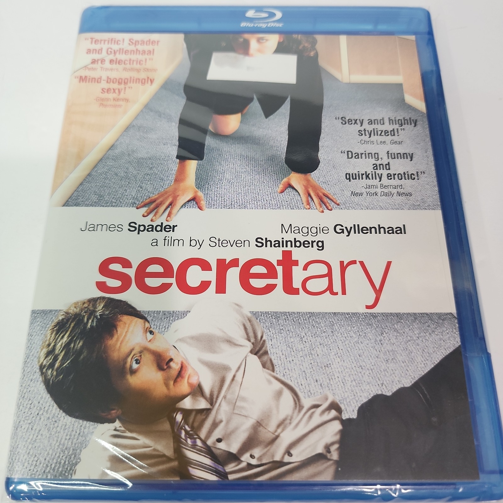 New Sealed 2002 Secretary Blu-ray Disc James Spader Maggie Gyllenhaal Lionsgate New Sealed 2002 Secretary Blu-ray Disc James Spader Maggie Gyllenhaal Lionsgate