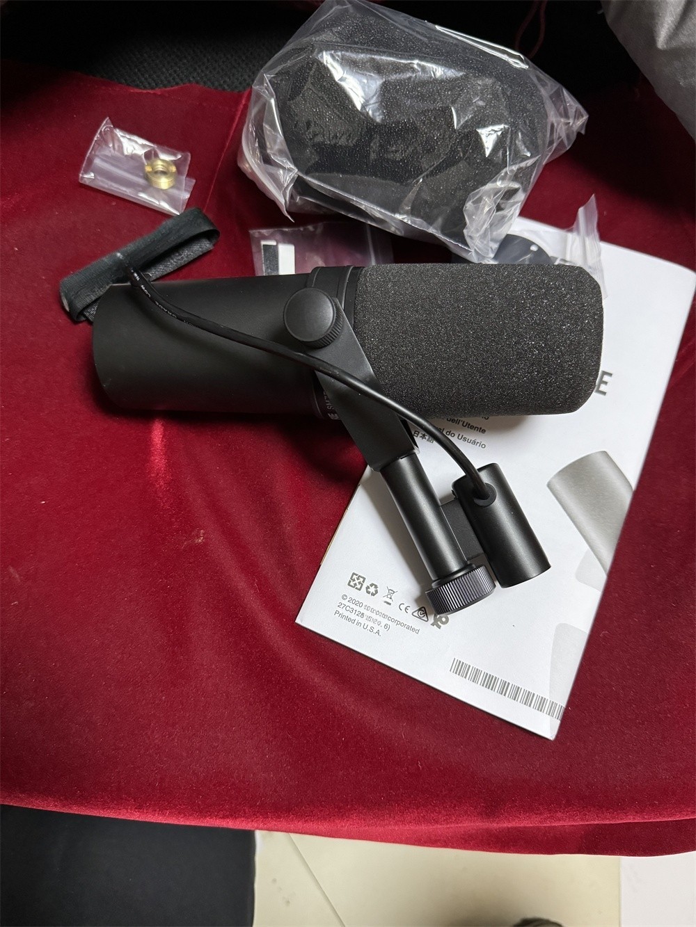 OPENED BUT NEW SM7B Cardioid Dynamic Vocal Microphone SAME OR NEXT DAY SHIP