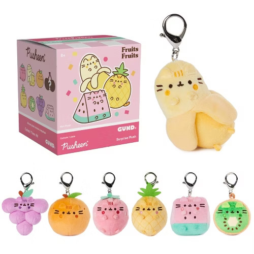 Pusheen Assorted Fruit Plush Surprise Box Pusheen Assorted Fruit Plush Surprise Box