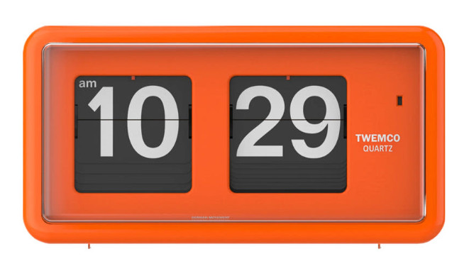 TWEMCO QT-30 Flip Clock Retro Desk Wall Table German Movement