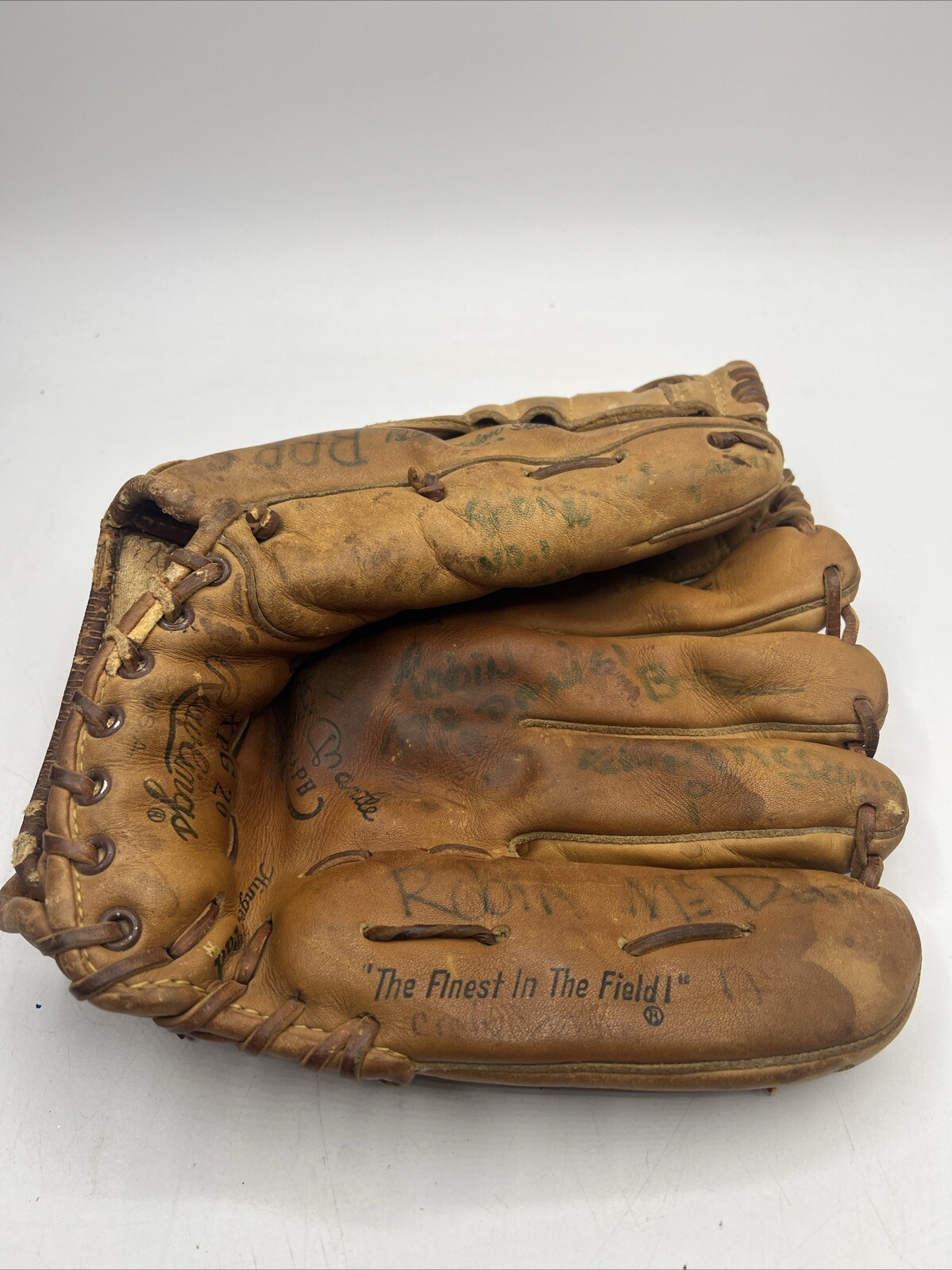 Rawlings Baseball Glove RHT Mickey Mantle XPG26 Autograph USA Made Vintage 60s