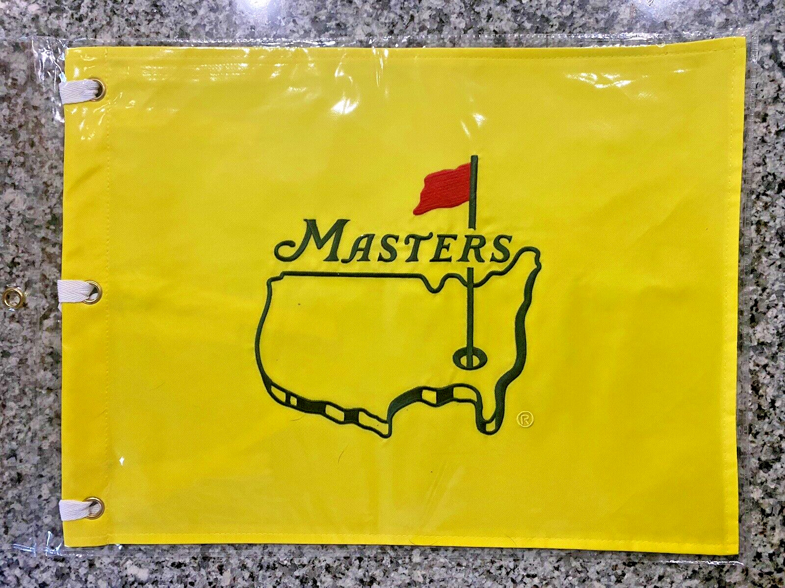 The Masters Augusta National Embroidered Golf Pin Flag - Brand New - In stock The Masters Augusta National Embroidered Golf Pin Flag - Brand New - In stock