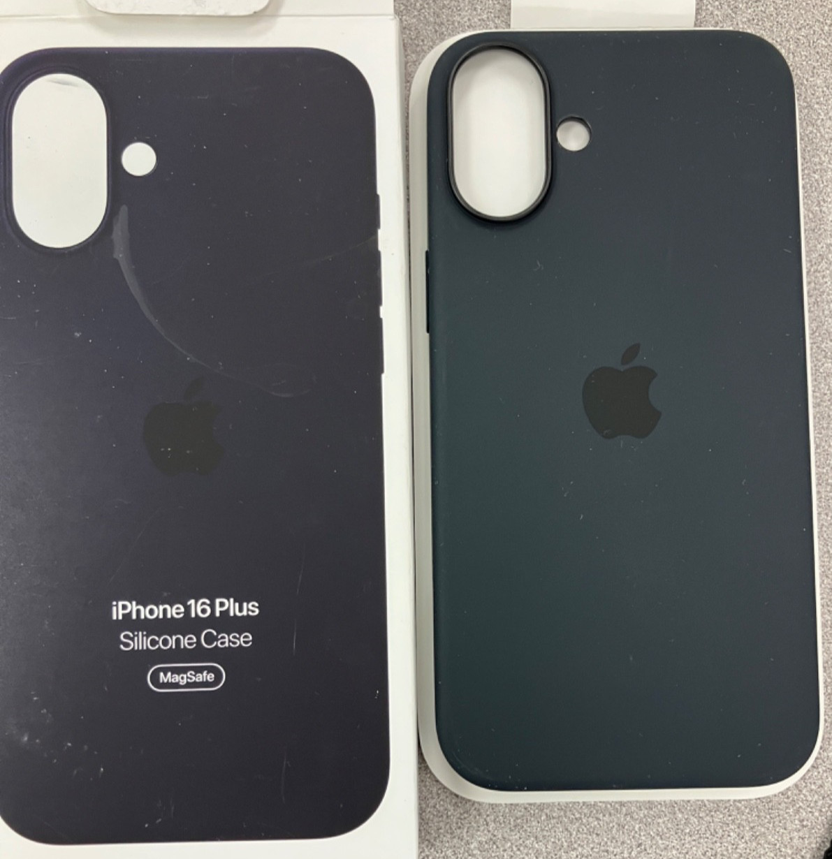 Original Apple iPhone 16 Plus Silicone Case with MagSafe - Black