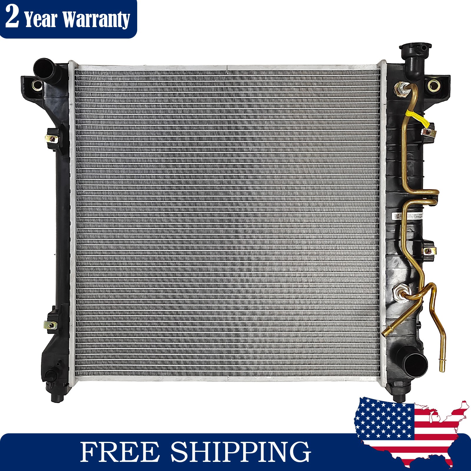 CU2186 Aluminum Core Radiator for Dodge Dakota 1997-1999 Durango 1998 1999
