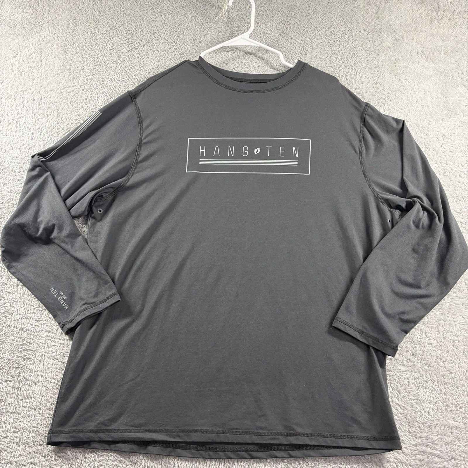 Hang Ten Men’s Long Sleeve Sun Tee (Choose Size and Color)