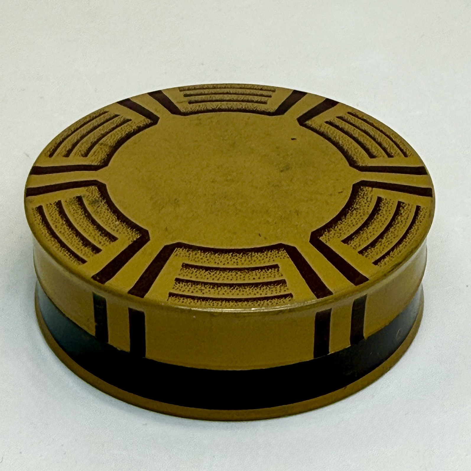 VTG Remington “ Remtico” Typewriter Ribbon Tin w/ Ribbon Included Art Deco USA 
