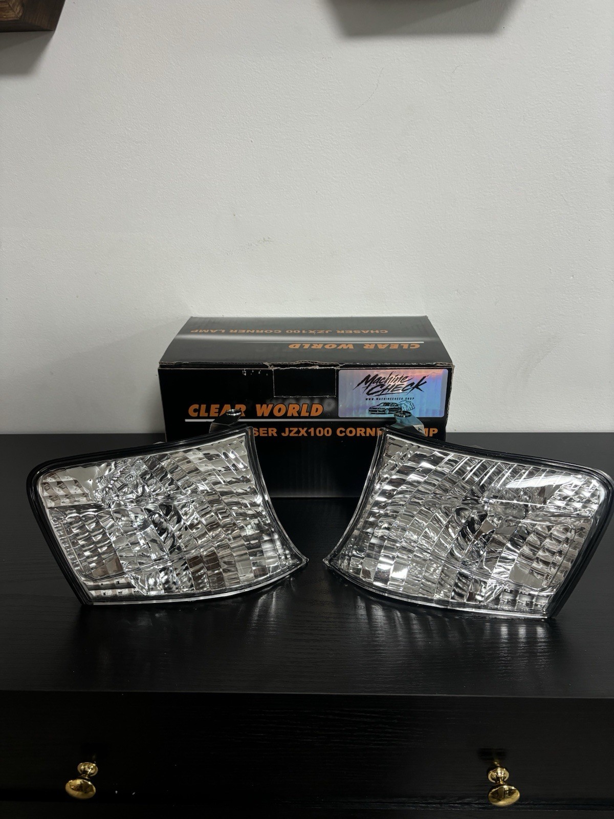 JZX100 Toyota Chaser Clear world Crystal Clear Corner Lights