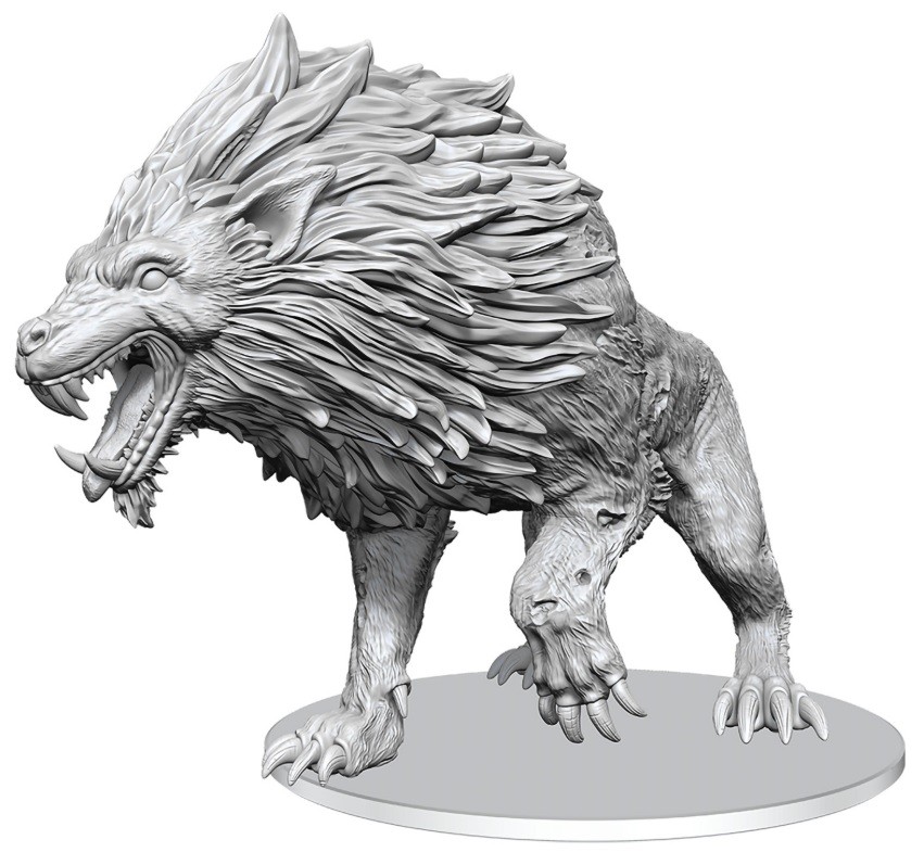 Dungeons & Dragons: Nolzurs Marvelous Unpainted Miniatures Dire Worg