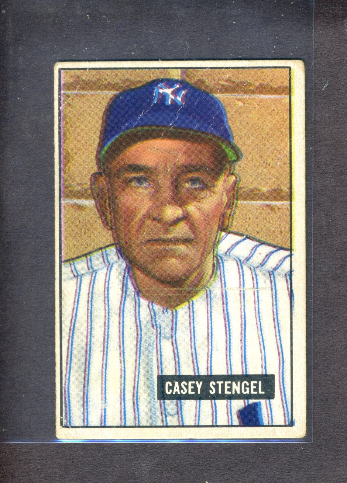 1951 Bowman #181 Casey Stengel GD