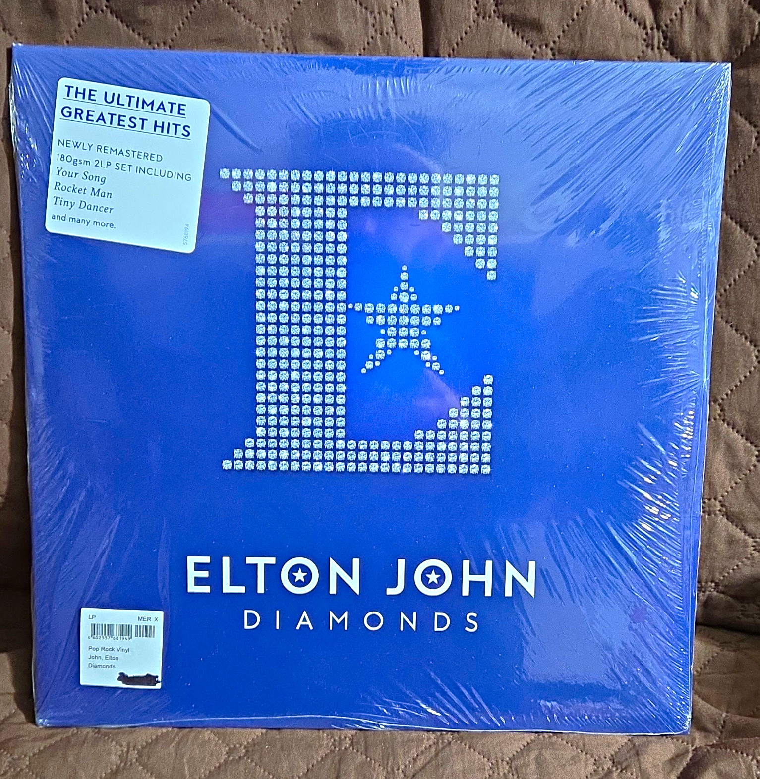 Elton John Diamonds Greatest Hits Remastered 180g Sealed 2LP 12\