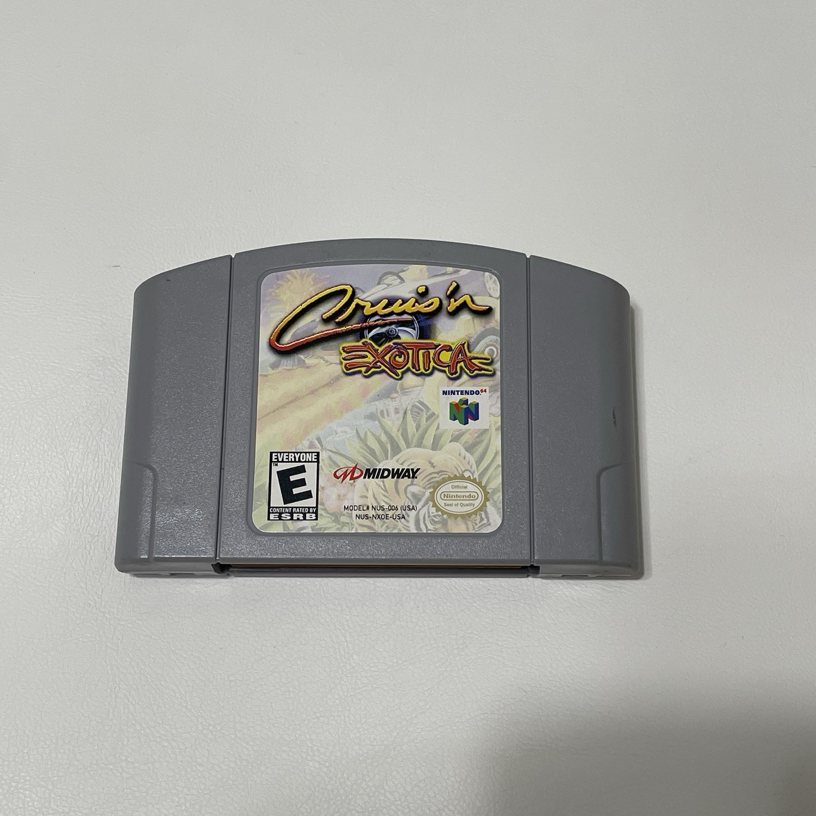 Cruis\'n Exotica Nintendo 64 N64 Racing Game Cartridge Only Untested Cruis\'n Exotica Nintendo 64 N64 Racing Game Cartridge Only Untested
