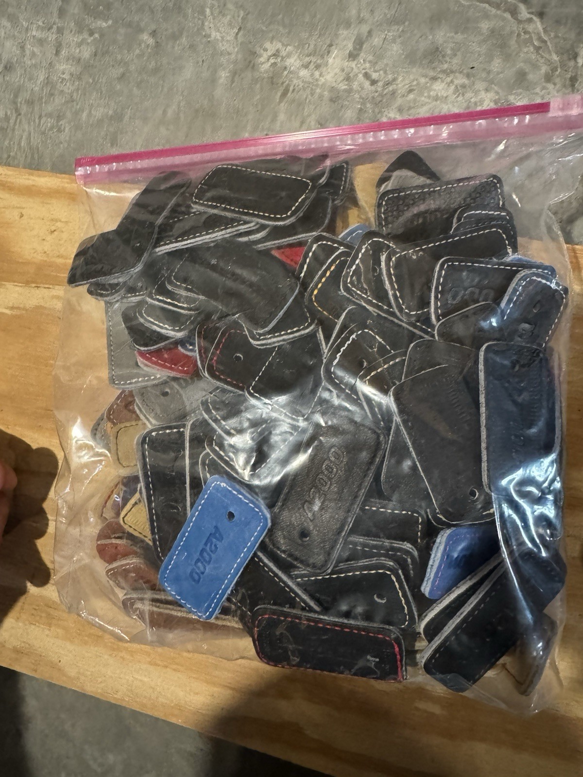 Wilson A2k & A2000 Lot Leather Keychains Wilson A2k & A2000 Lot Leather Keychains
