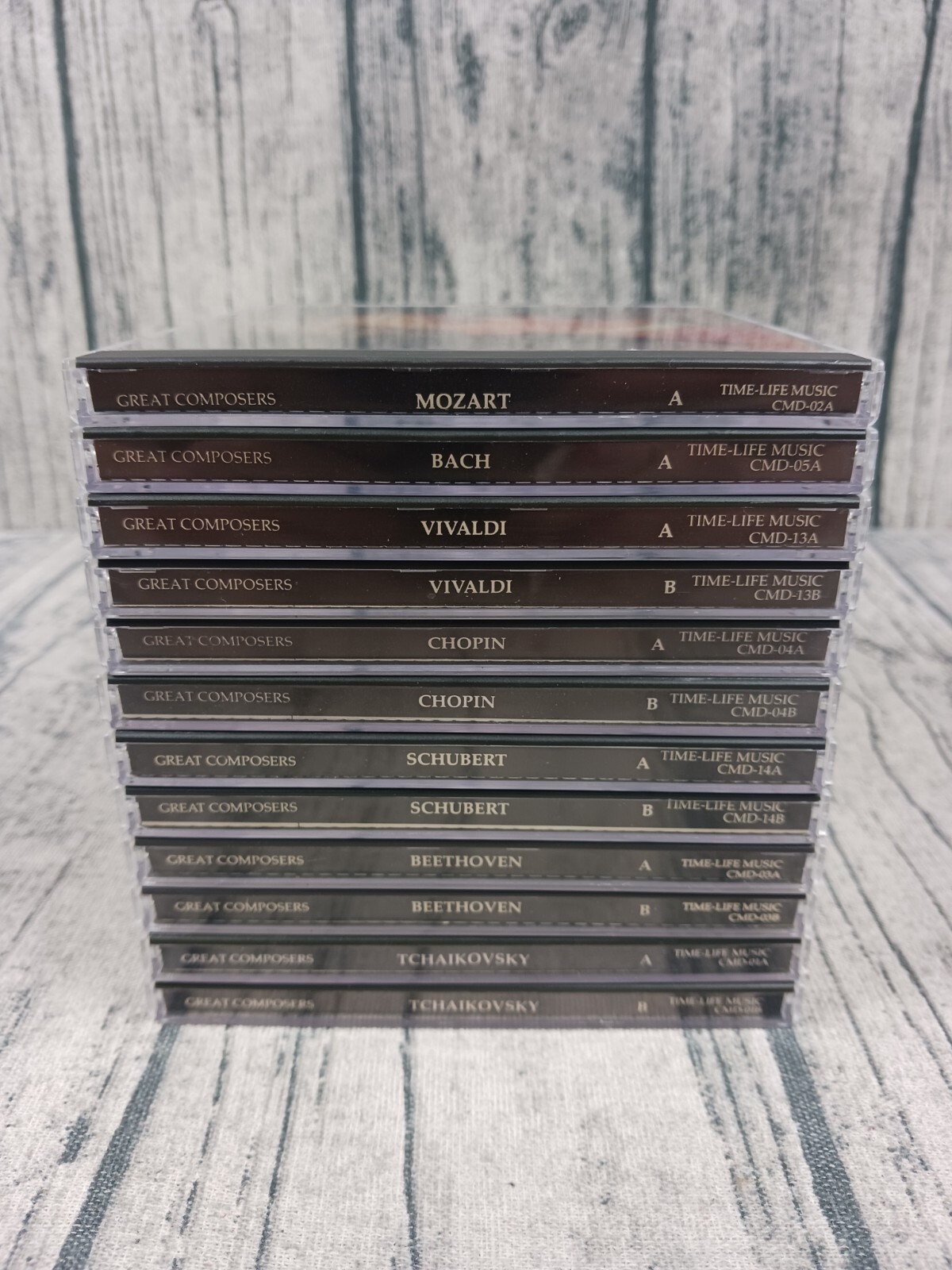 Time Life - Great Composers (CD) Lot of (13) Mozart, Bach, Beethoven, Chopin