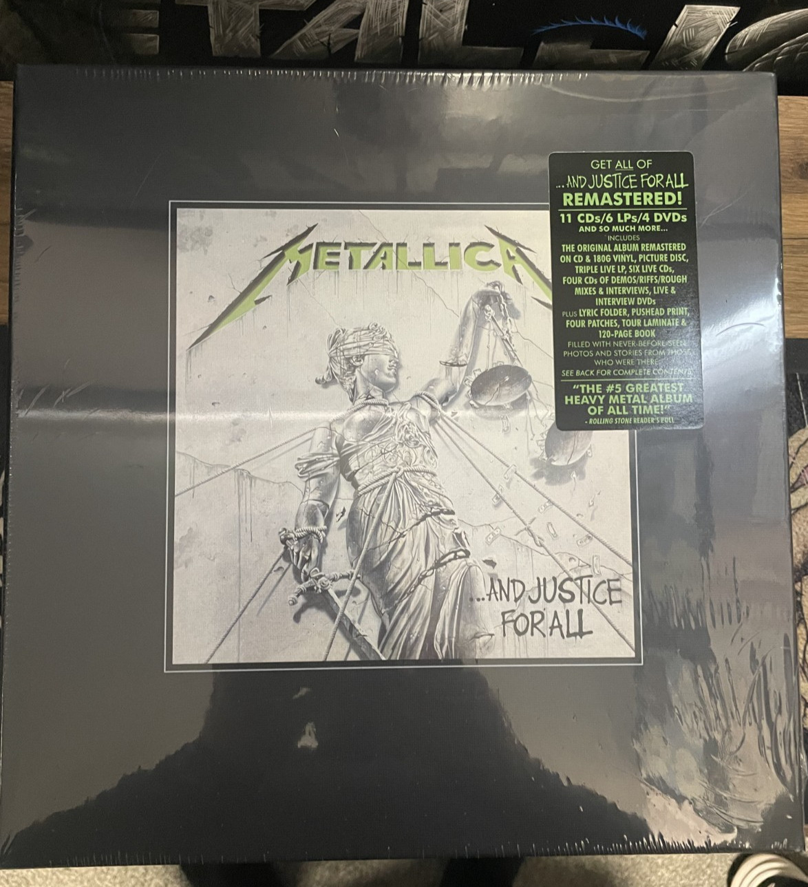 Metallica And Justice For All (Limited Edition Deluxe Box Set) - NEW / SEALED Metallica And Justice For All (Limited Edition Deluxe Box Set) - NEW / SEALED