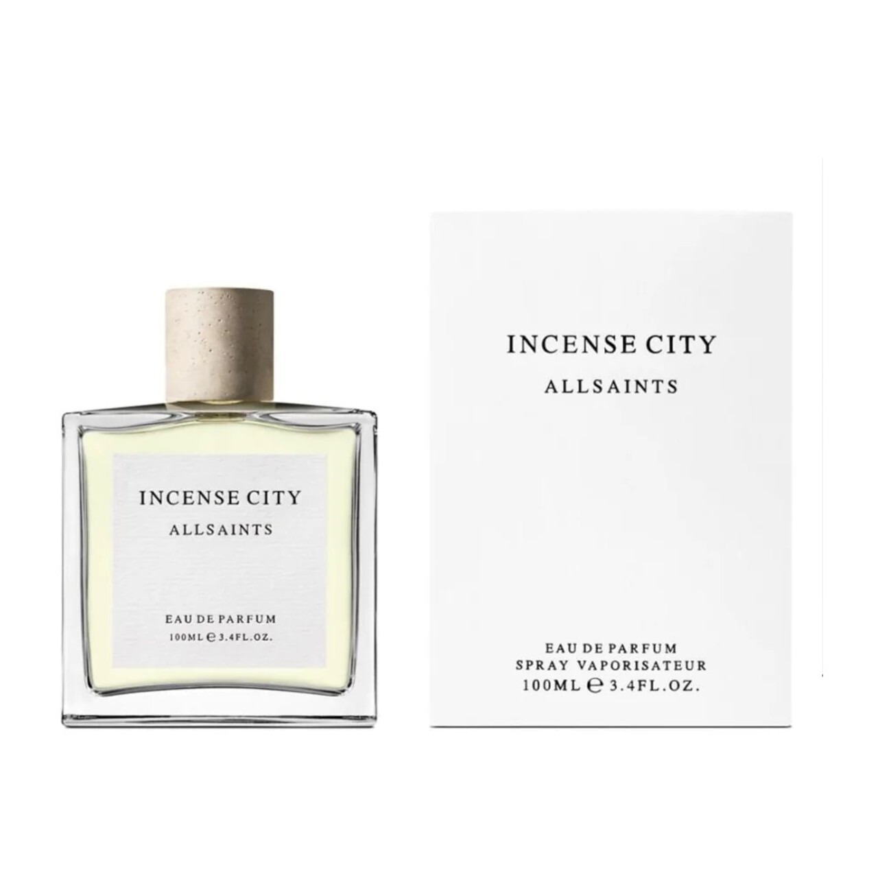 Incense City By ALLSAINTS Eau De Parfum Spray 3.4 Fl Oz  NIB sealed