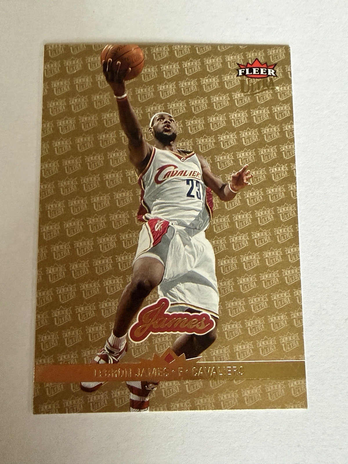 2006-07 Fleer Ultra Gold Medallion 🏀 LeBron James