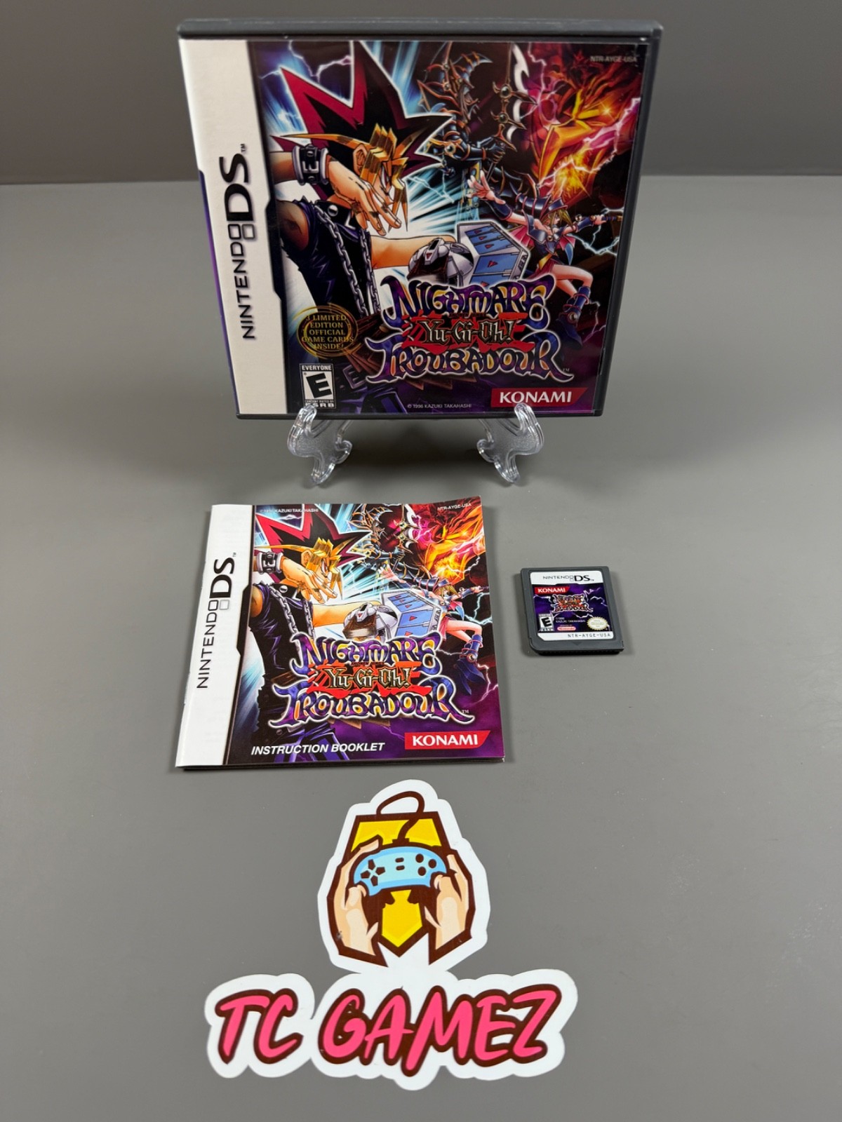 Yu-Gi-Oh Nightmare Troubadour Nintendo DS CIB Complete