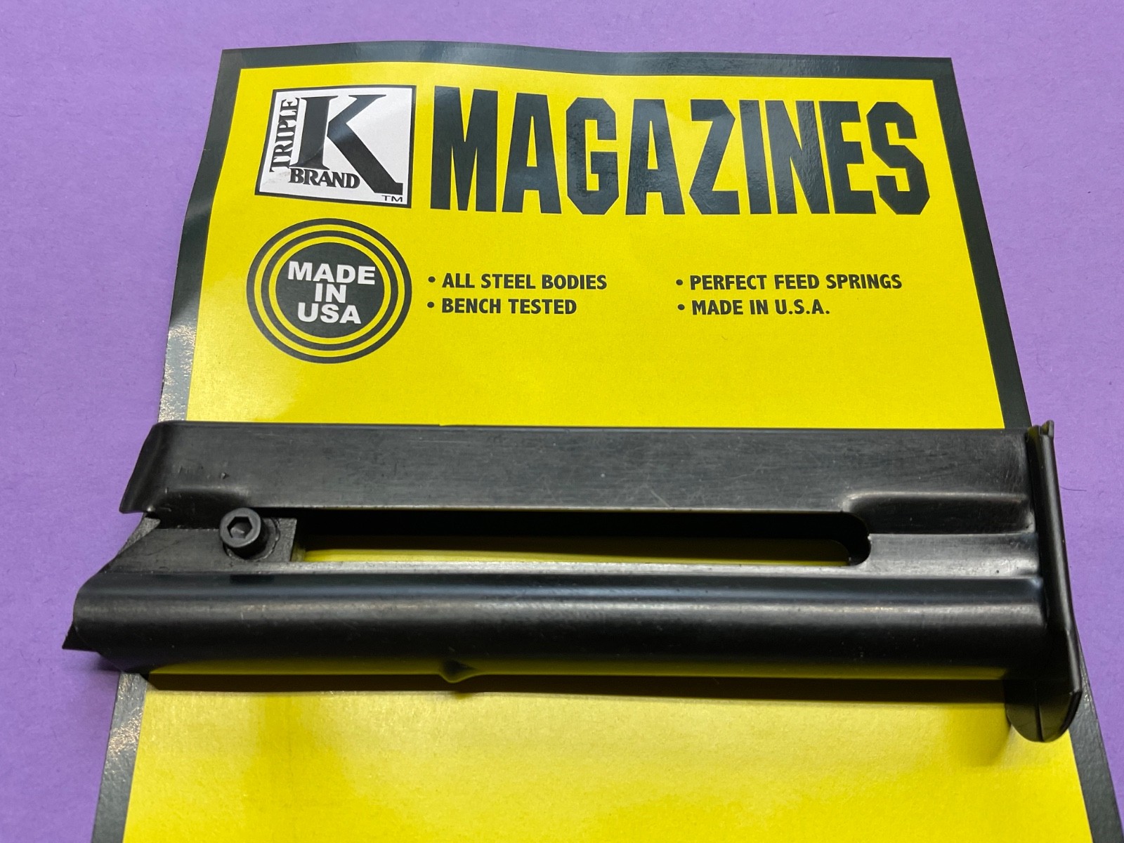 NEW WEATHERBY MARK XXII 10 ROUND .22LR RIFLE  MAGAZINE # 847M IN PACK