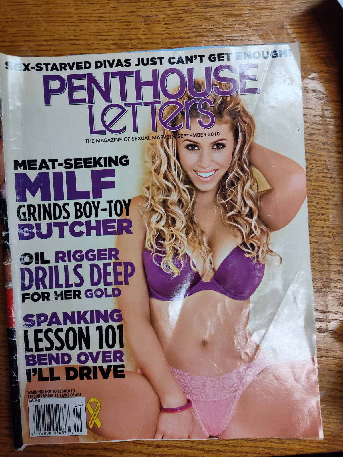 PENTHOUSE LETTERS MAGAZINE SEPTEMBER 2010-GOOD PREOWNED CONDITION PENTHOUSE LETTERS MAGAZINE SEPTEMBER 2010-GOOD PREOWNED CONDITION
