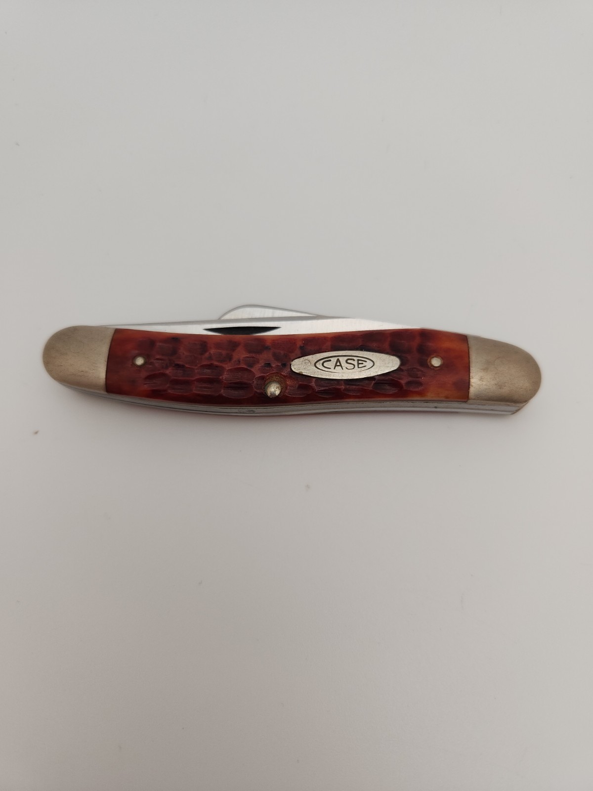 VINTAGE CASE XX 1965 STOCKMAN POCKET KNIFE, 6318 HP, STAINLESS VINTAGE CASE XX 1965 STOCKMAN POCKET KNIFE, 6318 HP, STAINLESS
