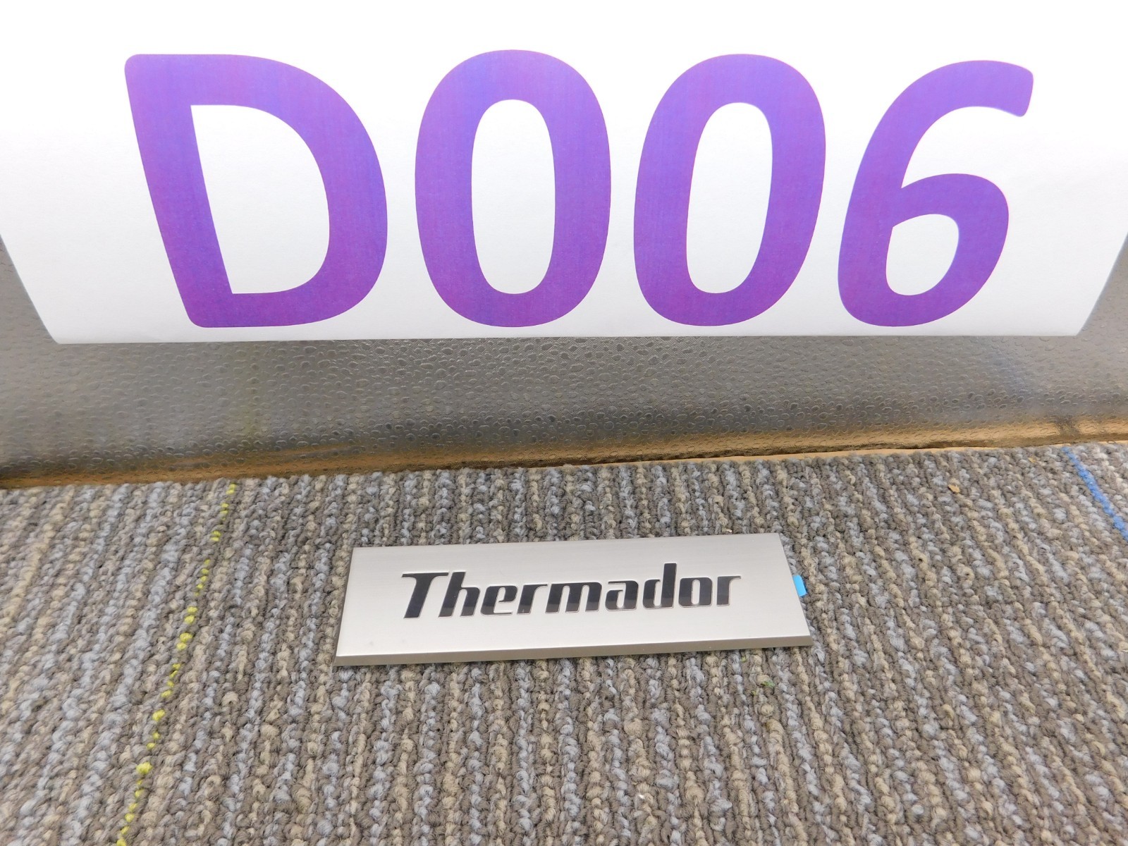 Thermador Professional Stove Oven Logo Emblem Nameplate Decal Badge | #10010271 Thermador Professional Stove Oven Logo Emblem Nameplate Decal Badge | #10010271