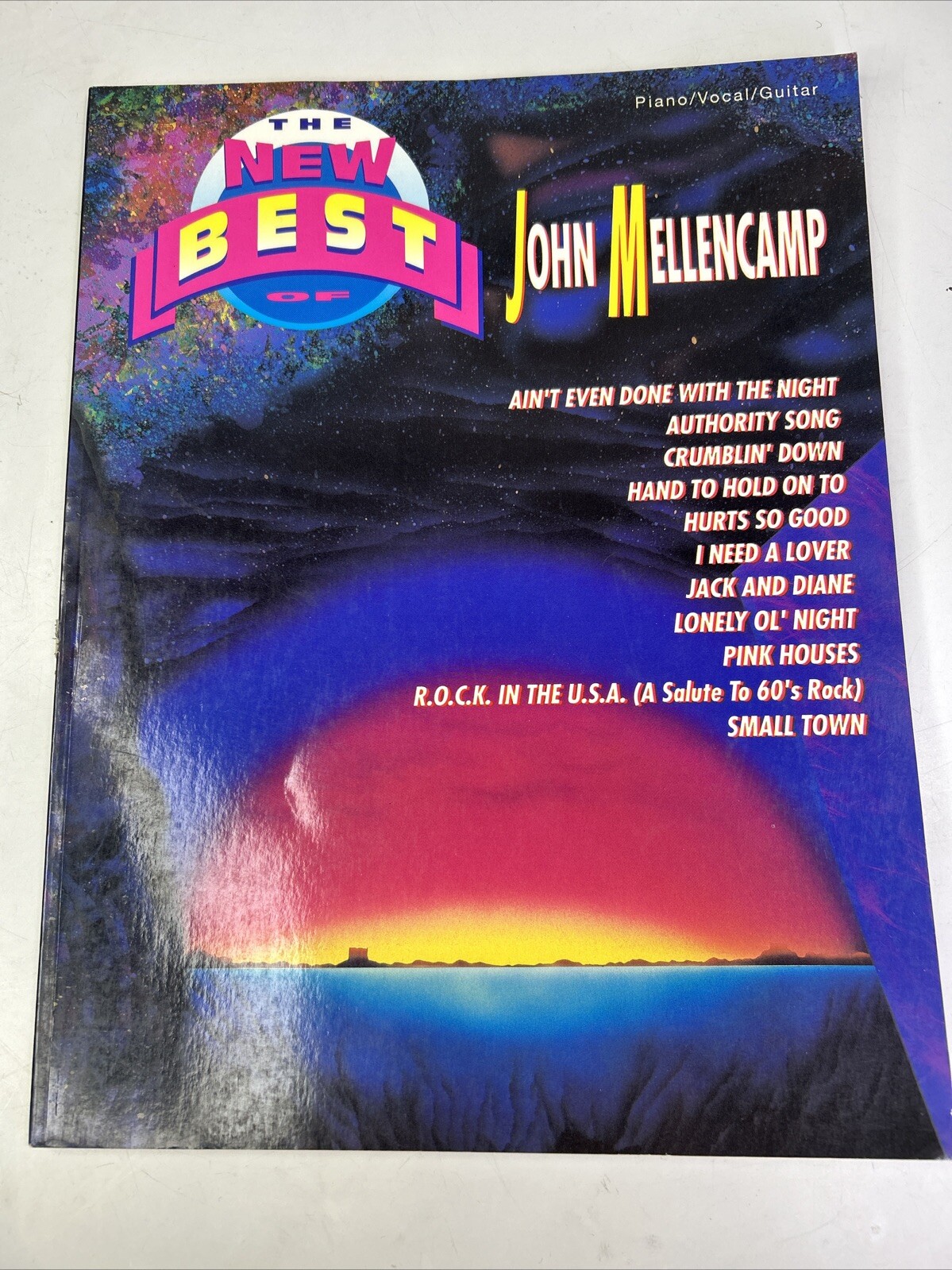 John Mellencamp THE NEW BEST JOHN MELLENCAMP Piano/vocal/guitar 1st Edition 1st