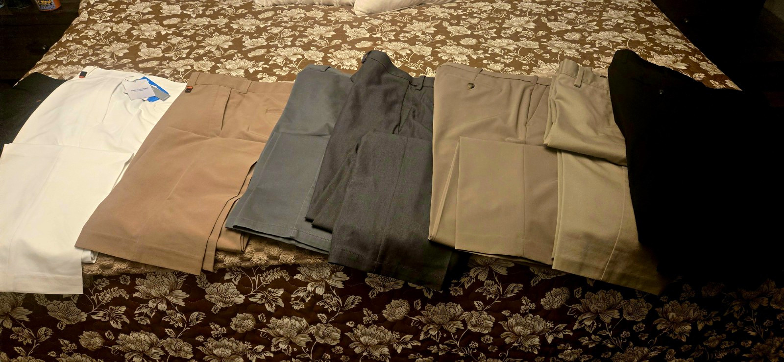 Men’s Dress Pants – 8 Pairs – Size 36x34