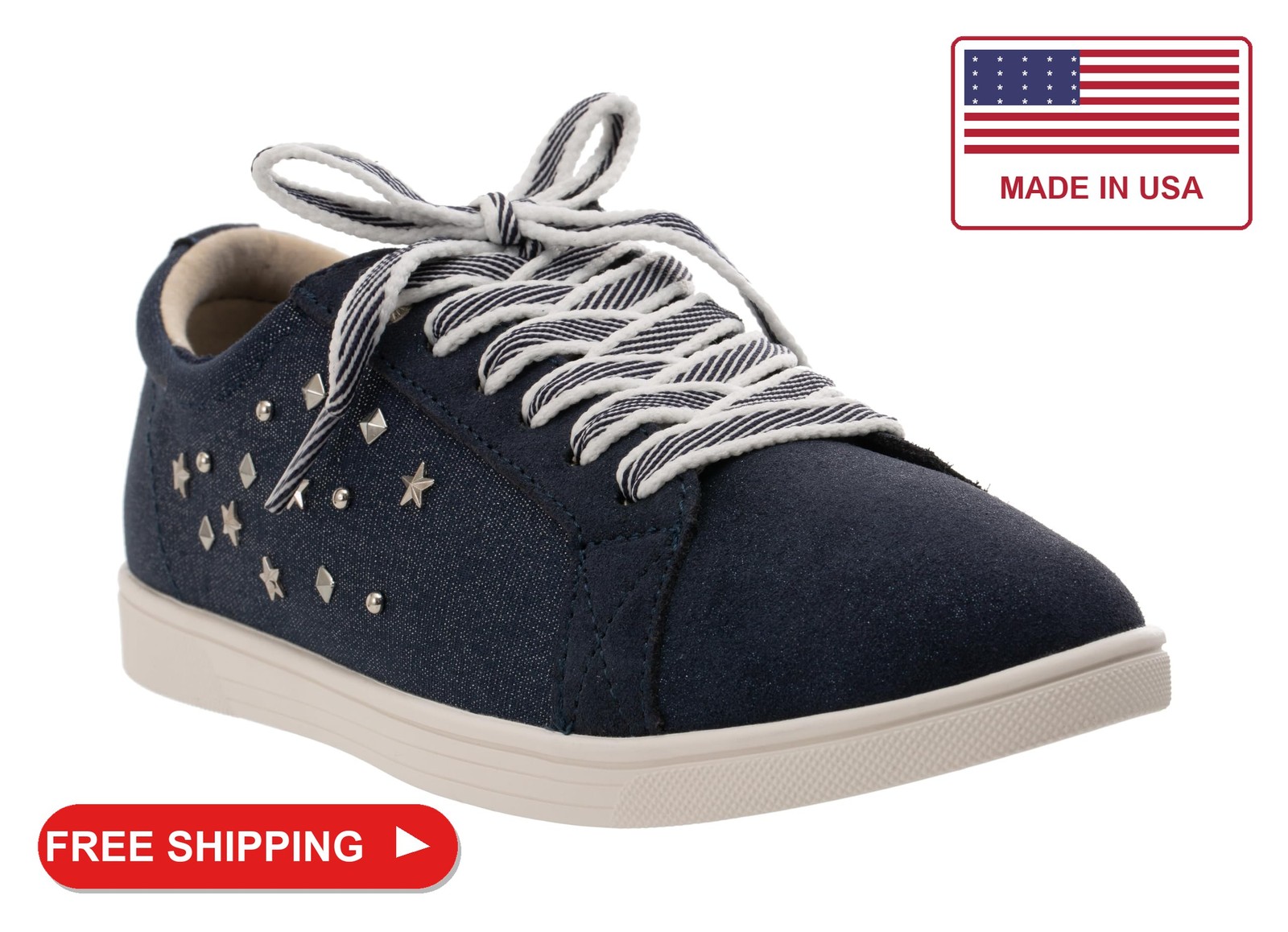 REVITALIGN Women\'s Liv Sneaker, Navy Shimmer, 8.5 Wide REVITALIGN Women\'s Liv Sneaker, Navy Shimmer, 8.5 Wide